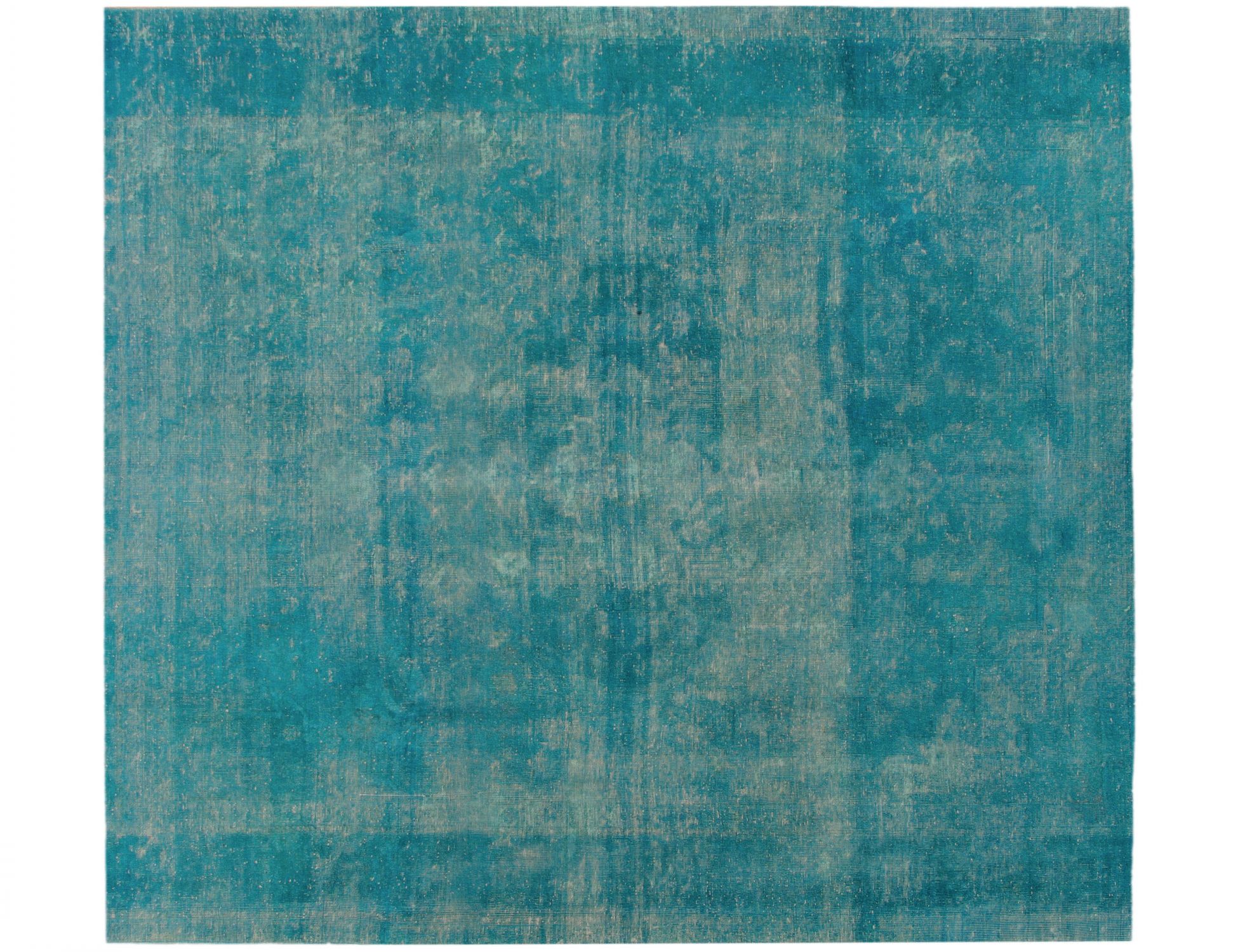Square  Vintage Carpet  blue <br/>203 x 203 cm