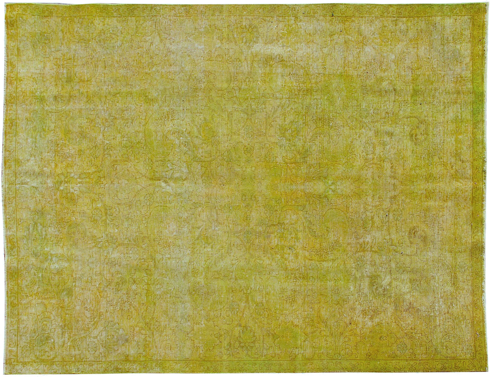 Tappeto vintage persiano  verde <br/>336 x 227 cm