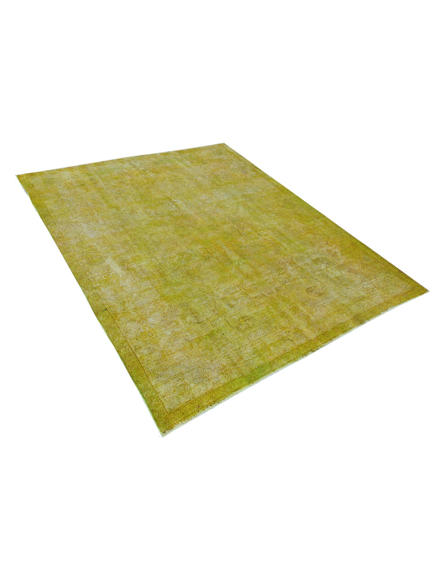 Persischer Vintage Teppich  grün <br/>336 x 227 cm