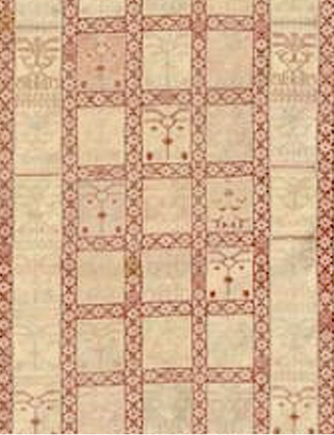  Persien Persian Qon Silk  287 x 70 cm