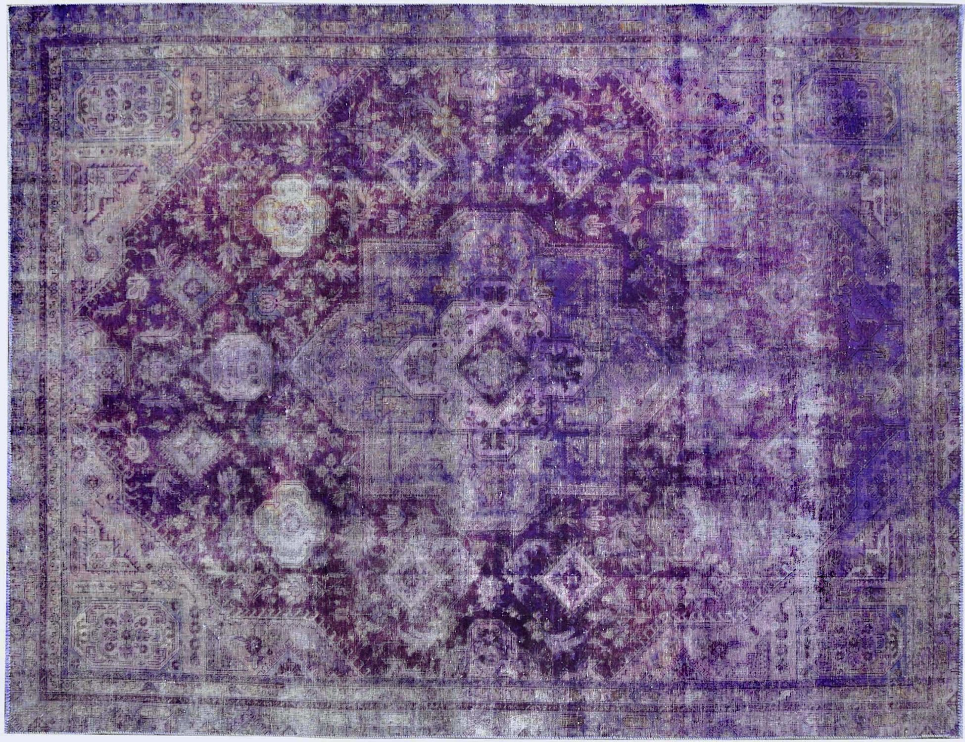 Tappeto vintage persiano  viola <br/>340 x 245 cm