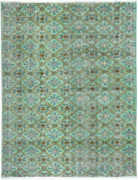 Vintage Teppich 280 X 181 grün
