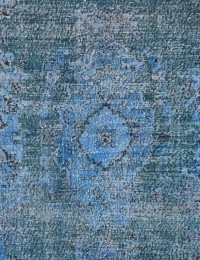 Blu Turco Tappeto Vintage 250 x 172 cm - view 3