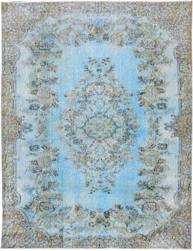 Vintage Teppich 274 X 158 blau