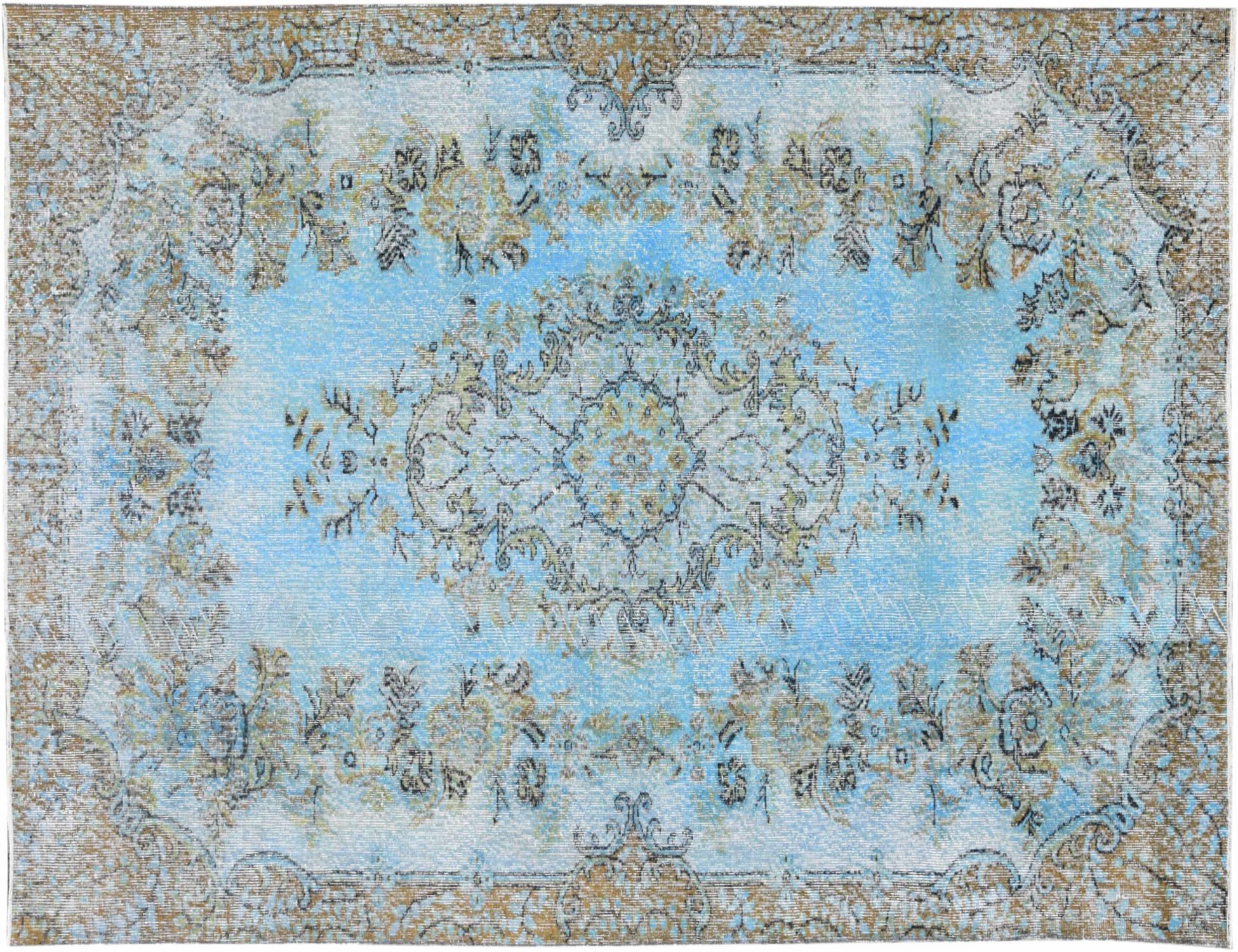 Tappeto Vintage  blu <br/>274 x 158 cm