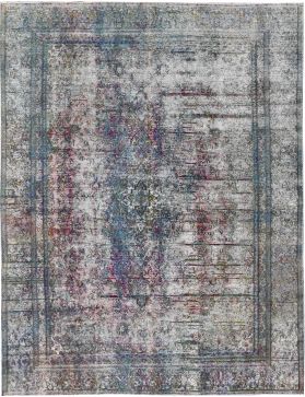 Alfombra vintage 347 X 263 azul