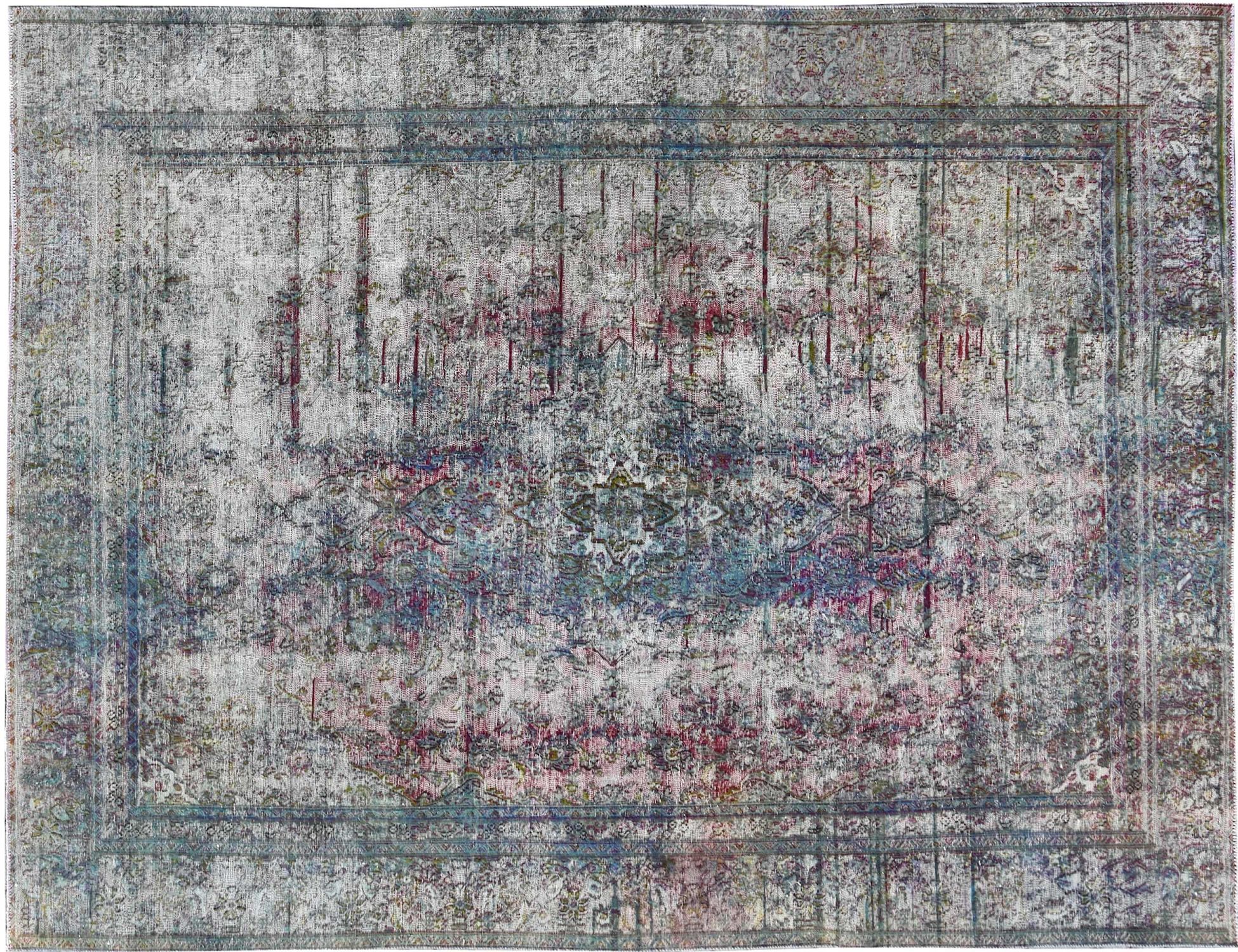 Alfombra vintage  azul <br/>347 x 263 cm
