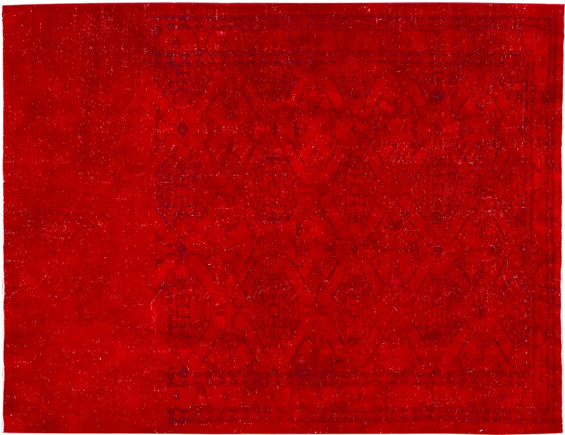 Alfombra vintage  rojo <br/>290 x 191 cm