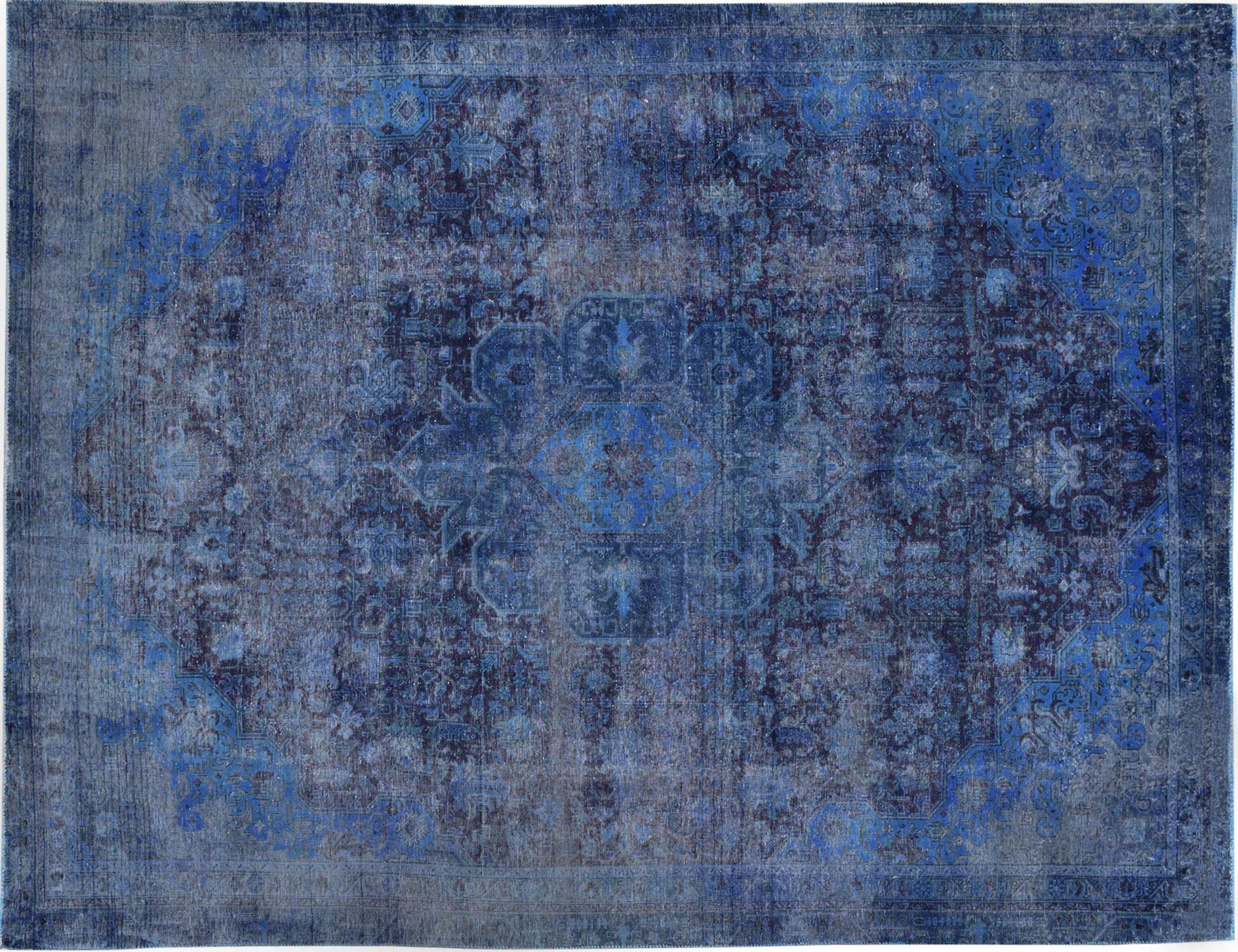 Tappeto Vintage  blu <br/>335 x 244 cm