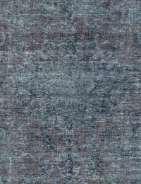 Grön Persien Vintage Matta  297 x 185 cm