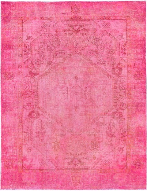 Rot Persien Vintage Teppich  276 x 185 cm