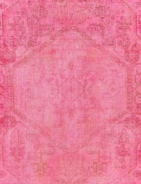 Rot Persien Vintage Teppich  276 x 185 cm
