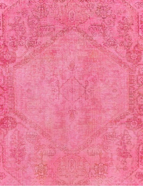 Rot Persien Vintage Teppich  276 x 185 cm