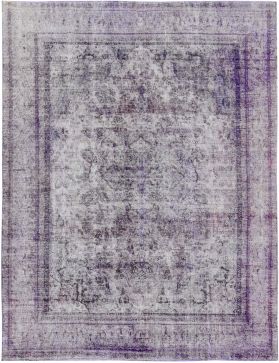 Persischer Vintage Teppich 363 x 279 lila