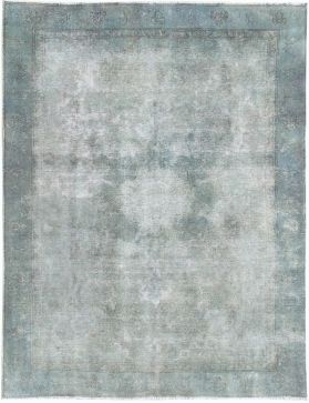 Persischer Vintage Teppich 275 x 190 türkis