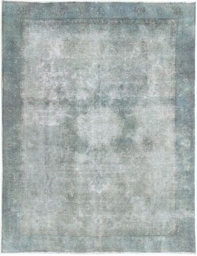 Tapis Persan vintage 275 x 190 turquoise