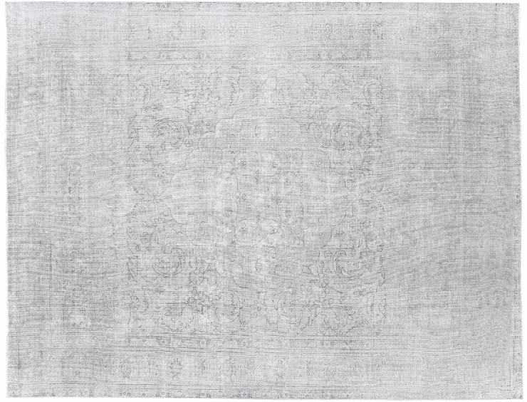Grå Persien Vintagetæppe 363 x 286 cm