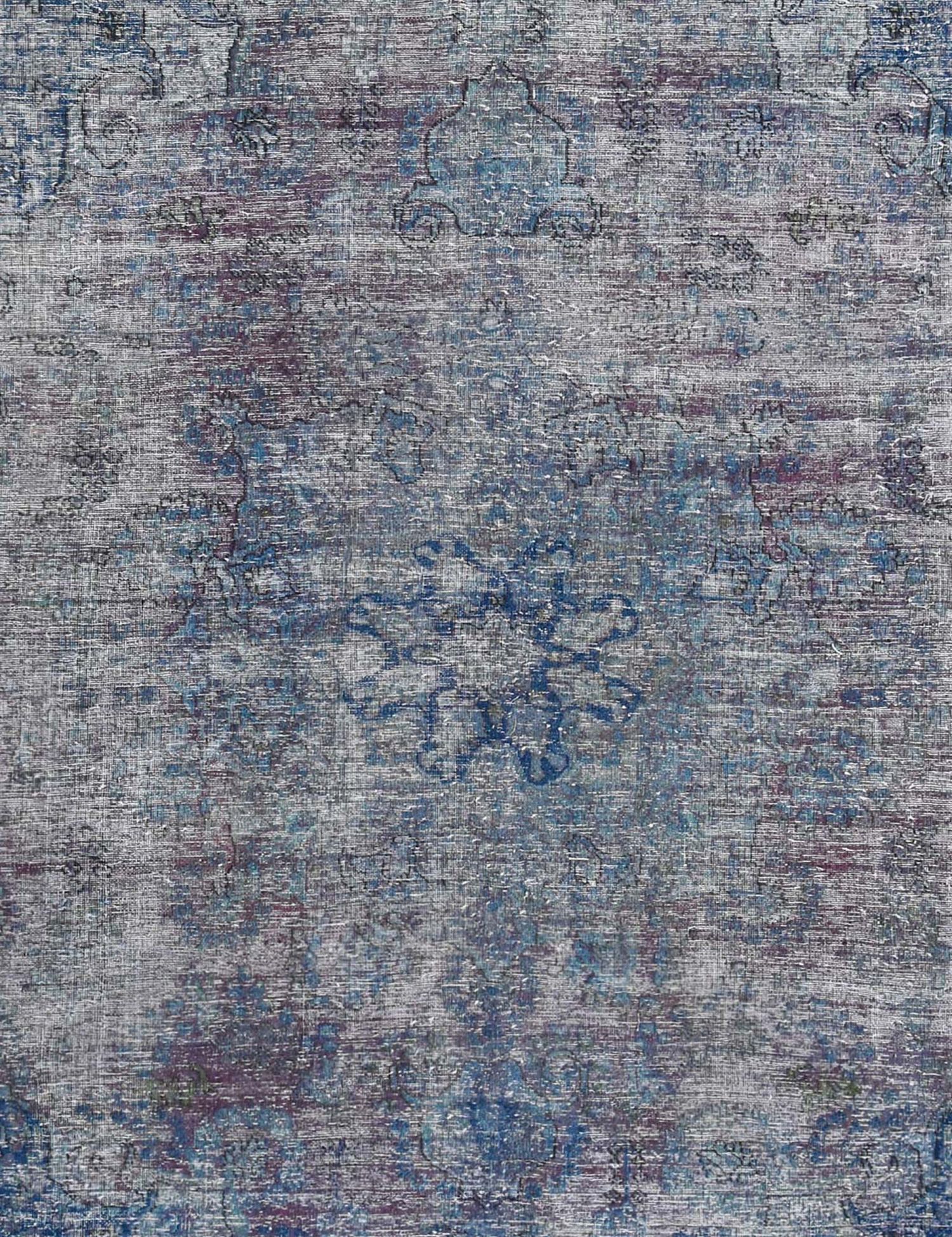 Tappeto vintage persiano  blu <br/>345 x 257 cm