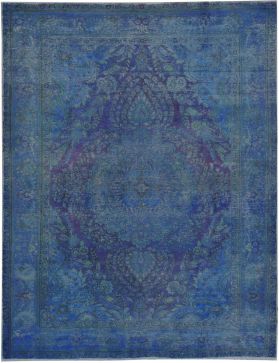 Alfombra persa vintage 295 x 206 azul