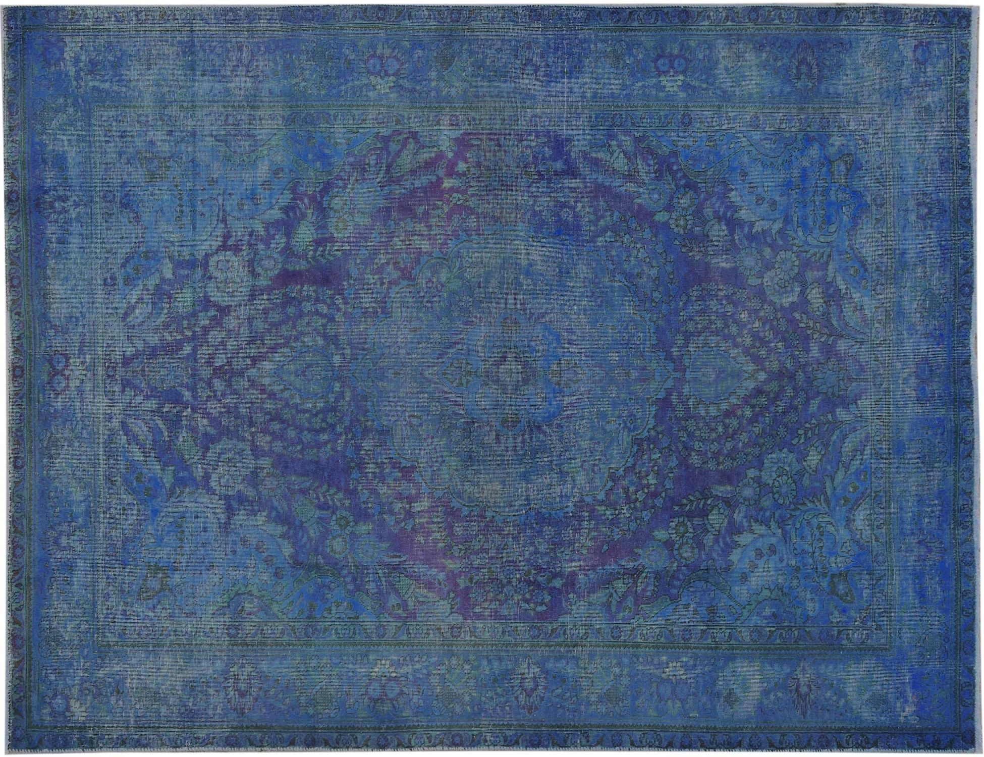 Persisk Vintagetæppe  blå <br/>295 x 206 cm