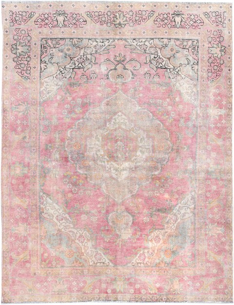 Beige Persien Retro Matta  283 x 200 cm