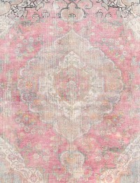Beige Persien Retro Perserteppich  283 x 200 cm
