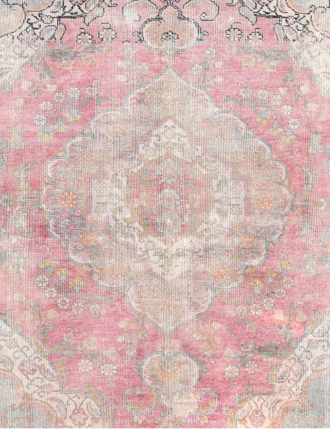 Beige Persien Retro Matta  283 x 200 cm