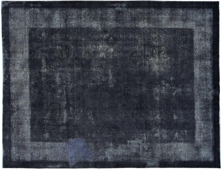 Sort Persien Persisk Vintagetæppe 388 x 290 cm
