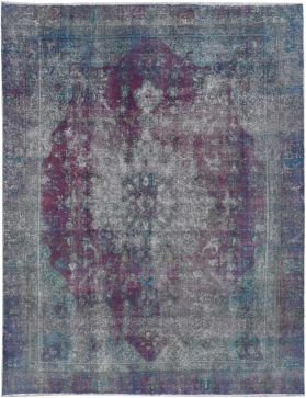 Tappeto vintage persiano 335 x 260 blu