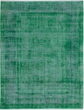 Persischer Vintage Teppich 285 x 205 grün