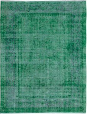 Tappeto vintage persiano 285 x 205 verde