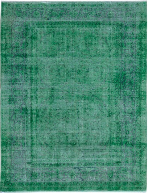 Grün Persien Persischer Vintage Teppich  285 x 205 cm