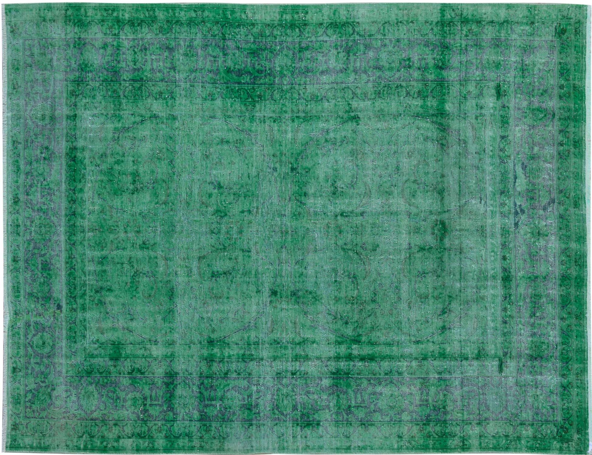 Tappeto vintage persiano  verde <br/>285 x 205 cm