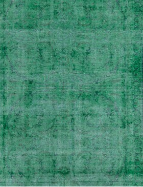 Green  Persia Persian Vintage Carpet  285 x 205 cm