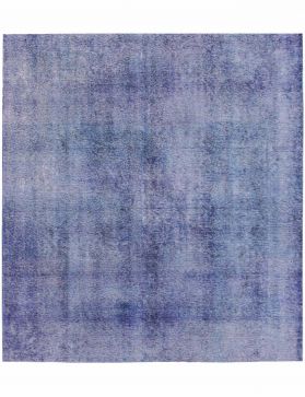 Tappeto vintage persiano 200 x 200 blu