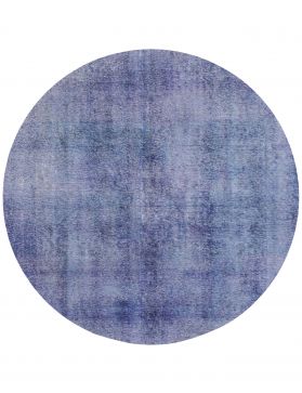Persisk vintage teppe 200 x 200 blå