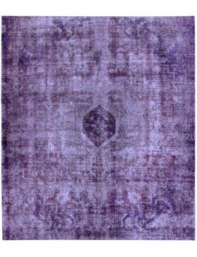 Alfombra persa vintage 320 x 275 púrpura