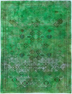 Persian Vintage Carpet 303 x 180 green 