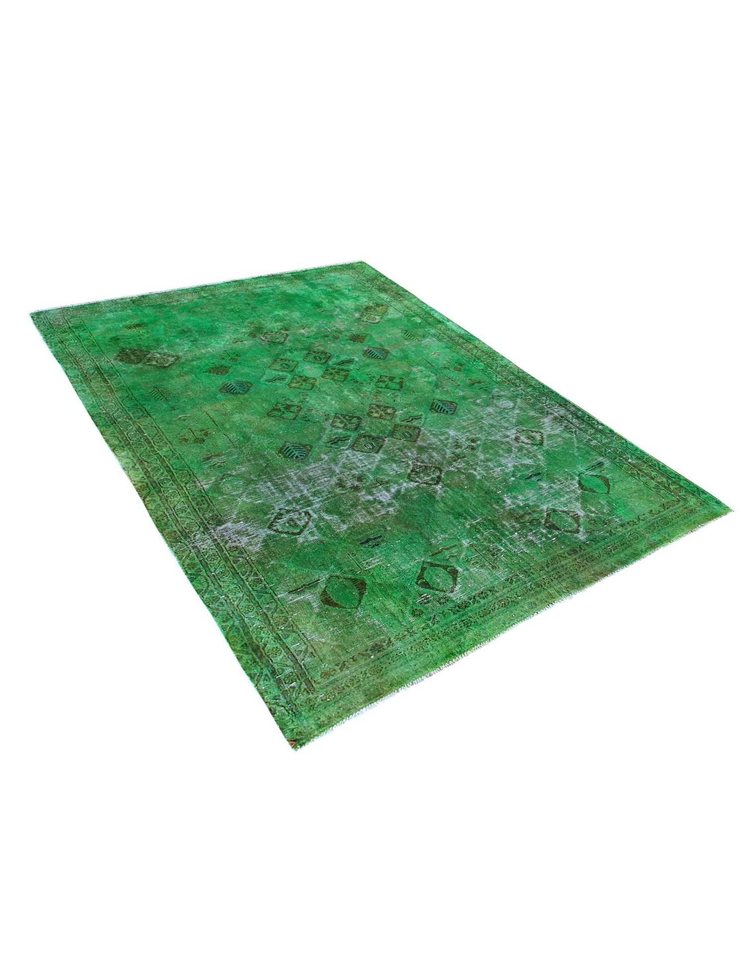 Tappeto vintage persiano  verde <br/>303 x 180 cm