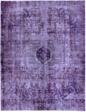 Alfombra persa vintage 370 x 275 púrpura