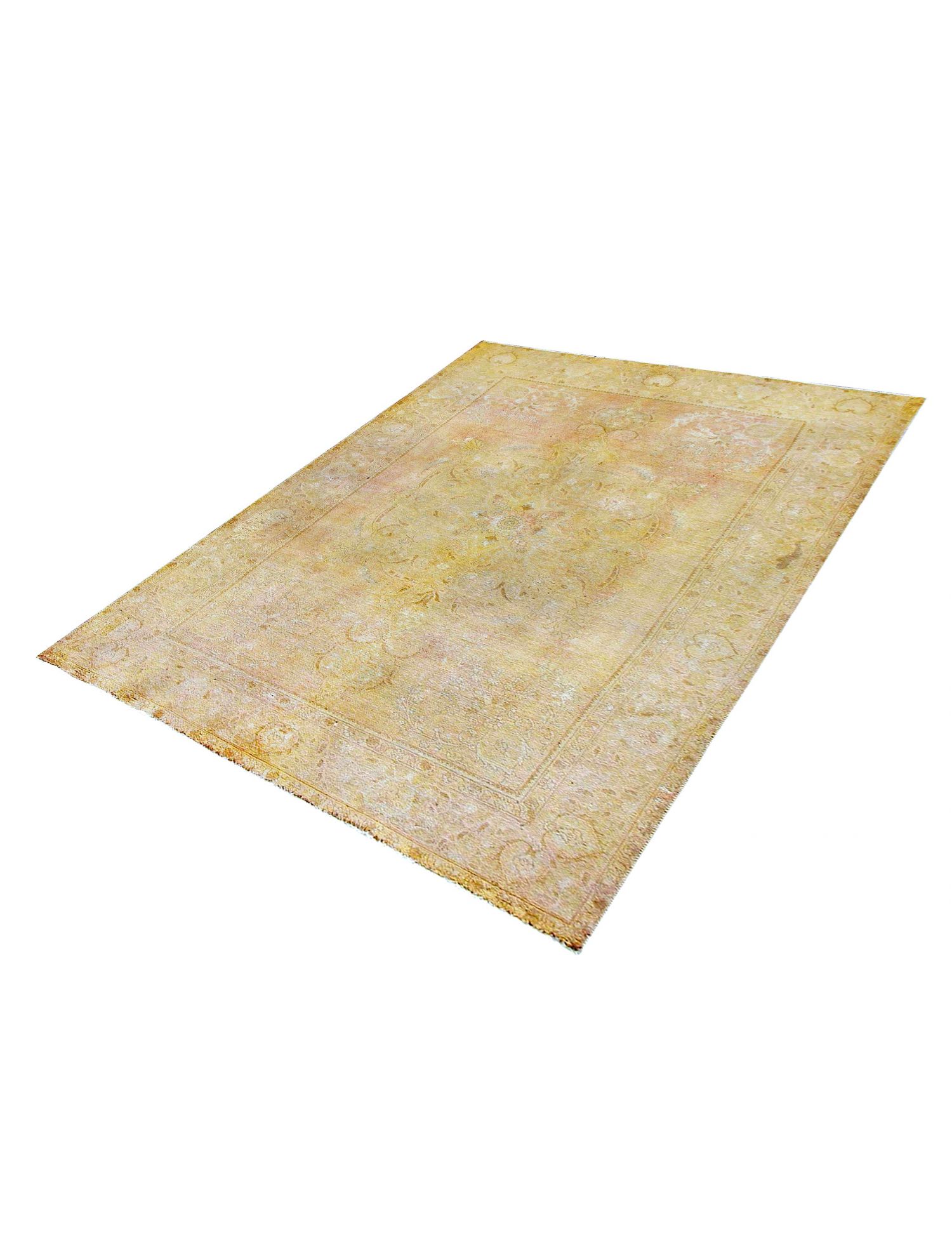 Tappeto vintage persiano  giallo <br/>310 x 210 cm