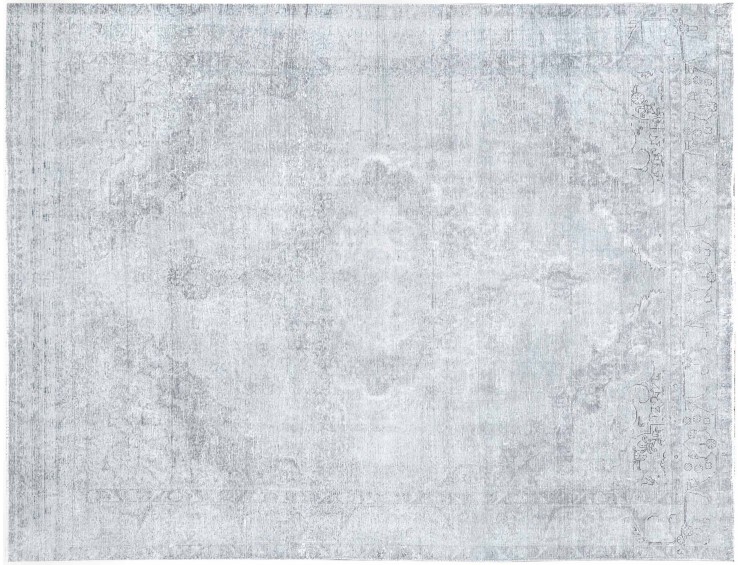 Grau Persien Vintage Perserteppich  353 x 282 cm