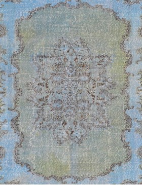 Bleu Turc  Vintage Tapis  280 x 168 cm
