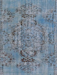 Blu Turco Tappeto Vintage 284 x 178 cm - view 3