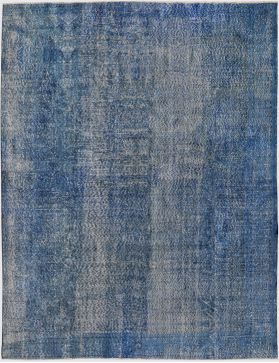  Vintage Tapis 296 X 206 bleu