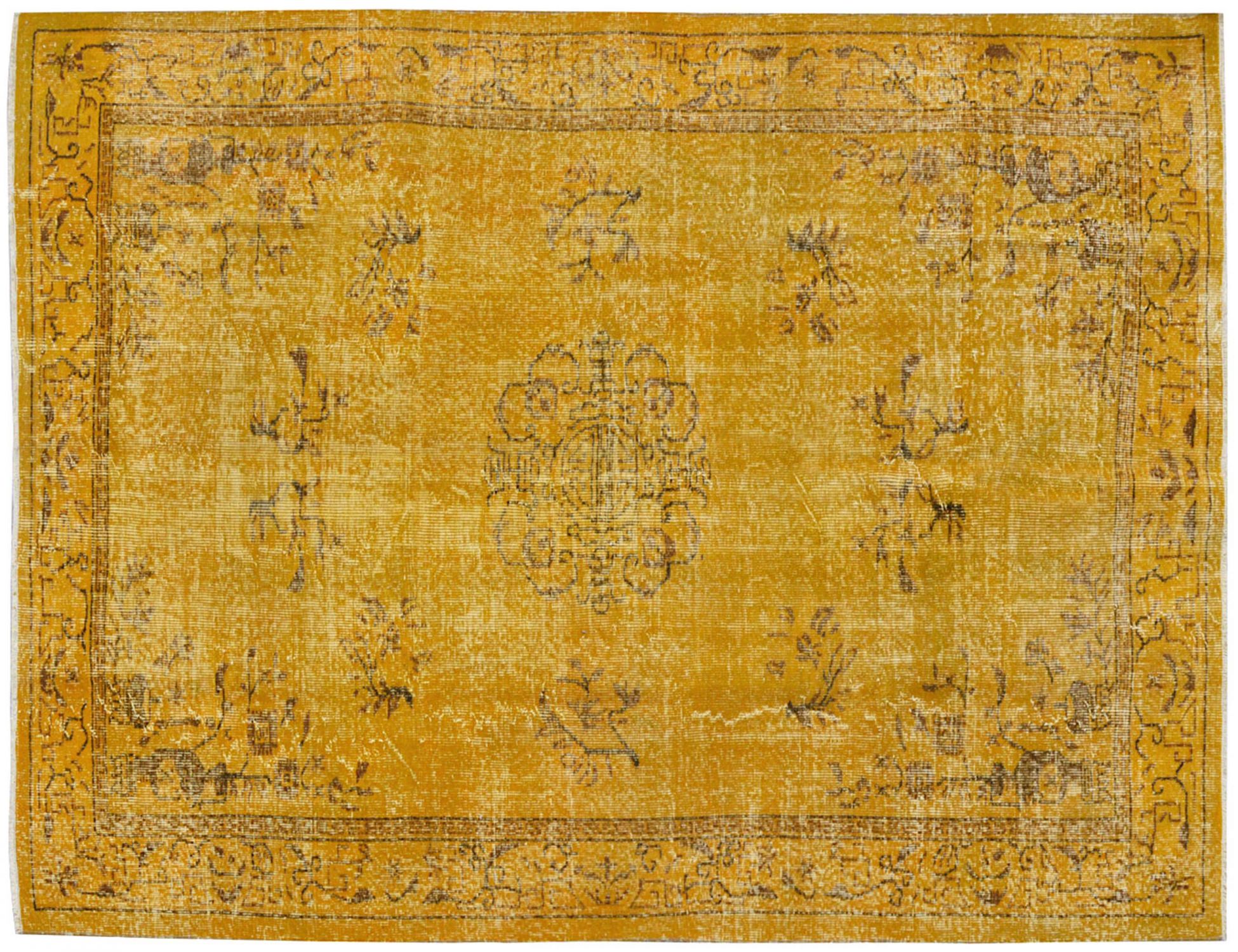 Tappeto Vintage  giallo <br/>256 x 172 cm