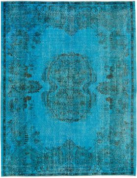 Vintage Teppich 292 x 184 blau