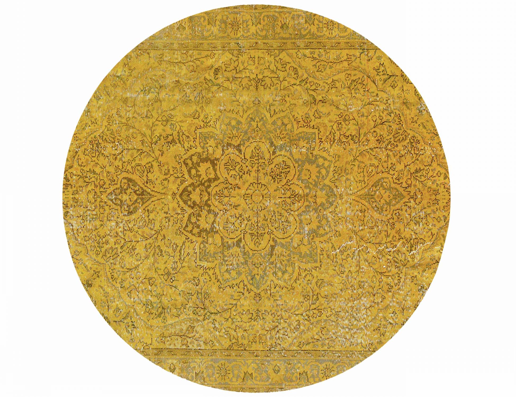 Tappeto Vintage  arancione <br/>193 x 193 cm