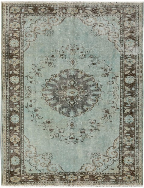 Blau Türkei Vintage Teppich 300 x 196 cm