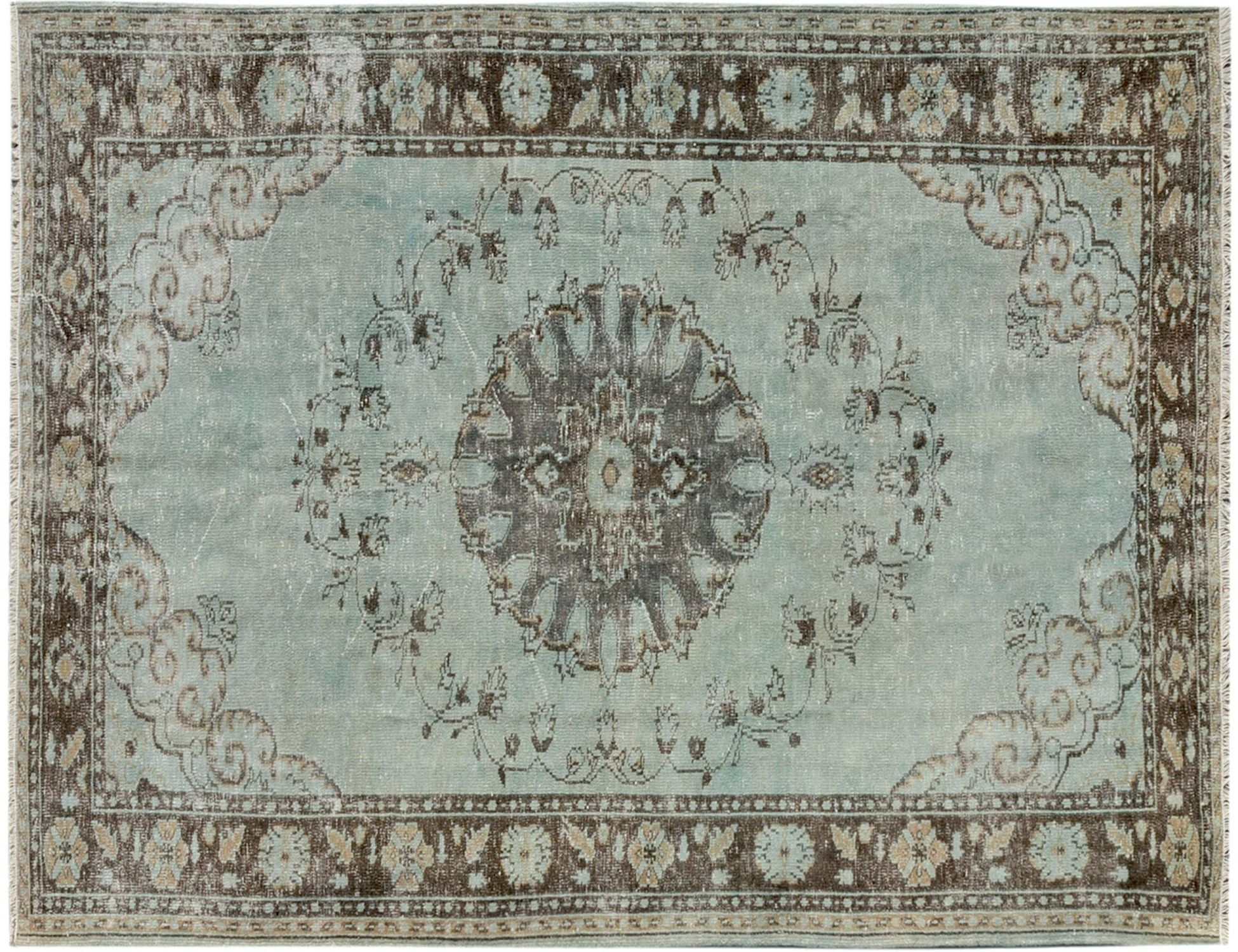 Tappeto Vintage blu 300 x 196 cm